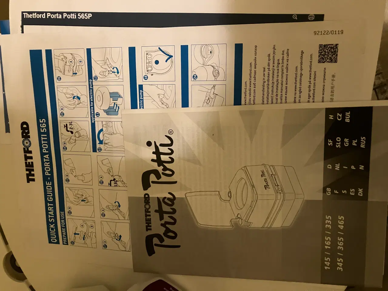 Billede 5 - Porta Potti campingtoilet