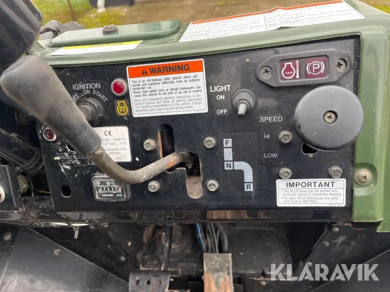 Billede 8 - UTV Kawasaki Mule 2510 Diesel 4x4