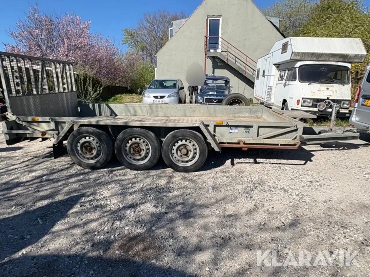Billede 7 - Maskintrailer 3 akslet Ifor Williams GP147-3 3500kg