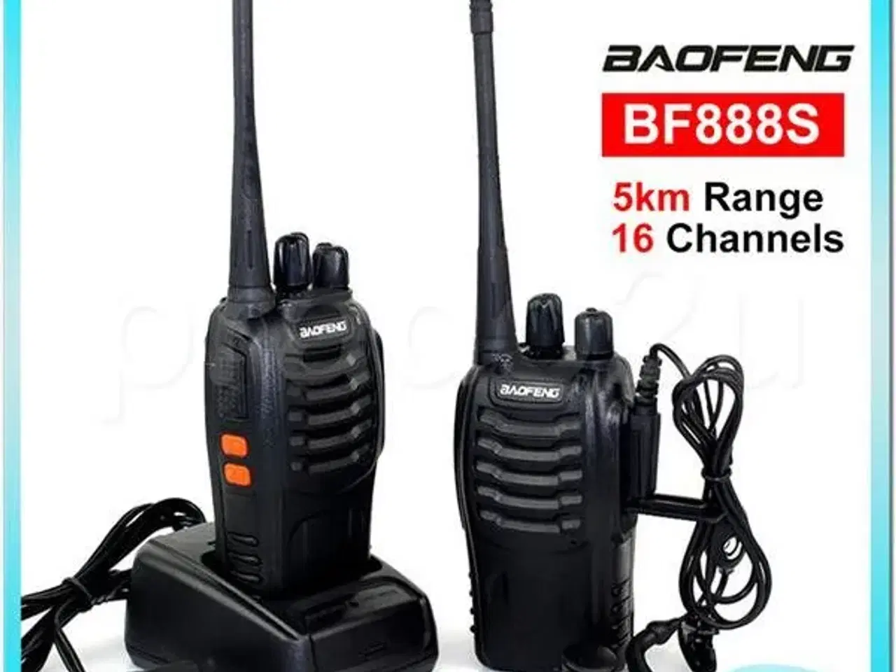 Billede 2 - Walkie Talkie 2 stk,