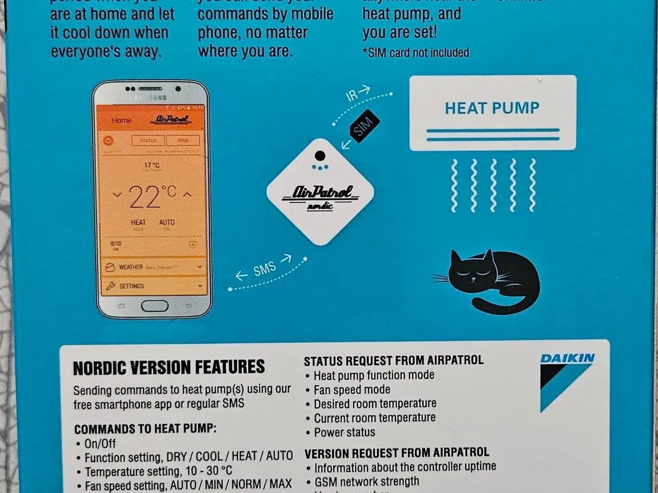 Billede 2 - AirPatrol Nordic, Styr din varemepumpe med app ell