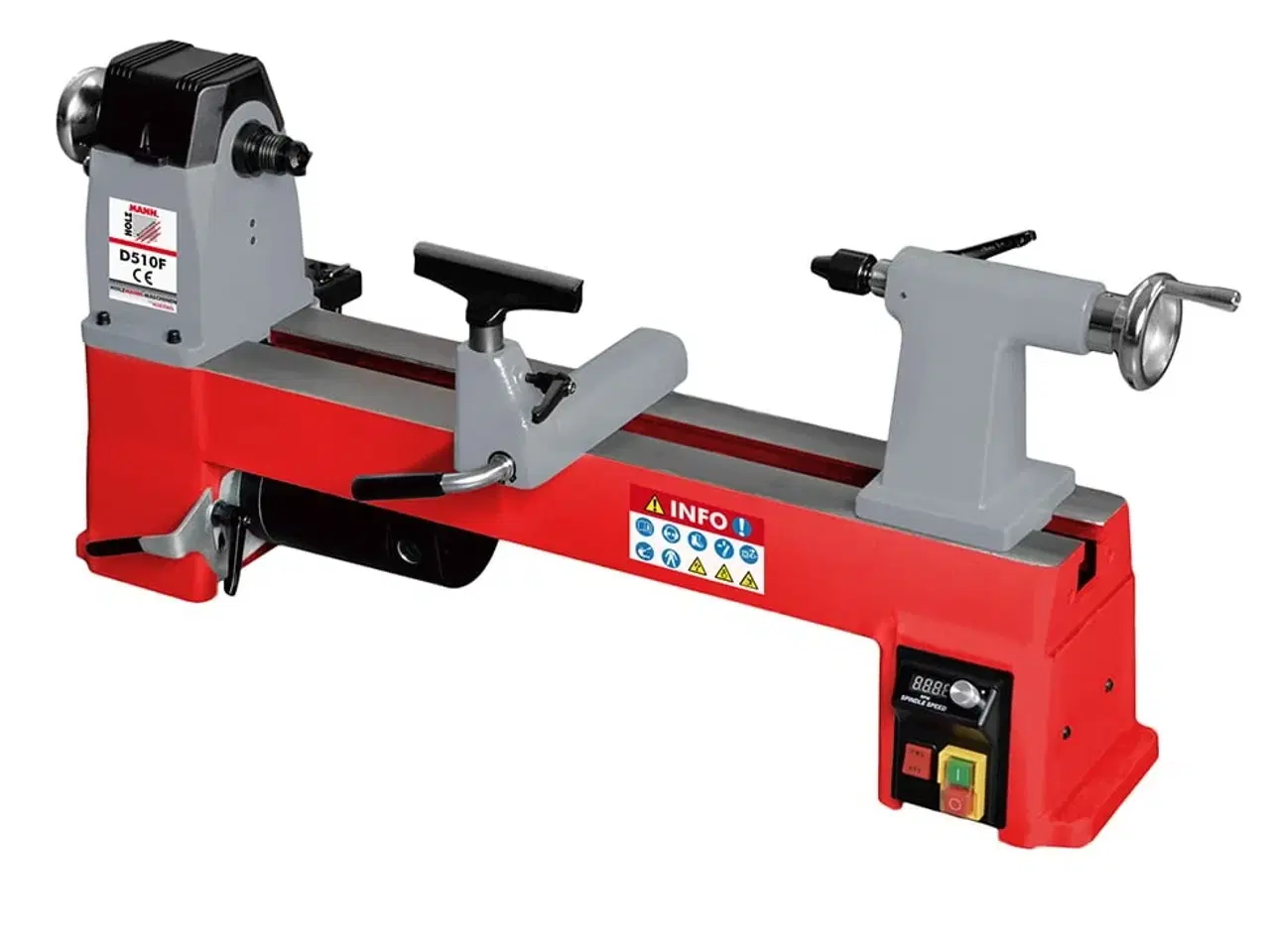 Billede 1 - D510F Drejebænk til træ Holzmann D510F_230V