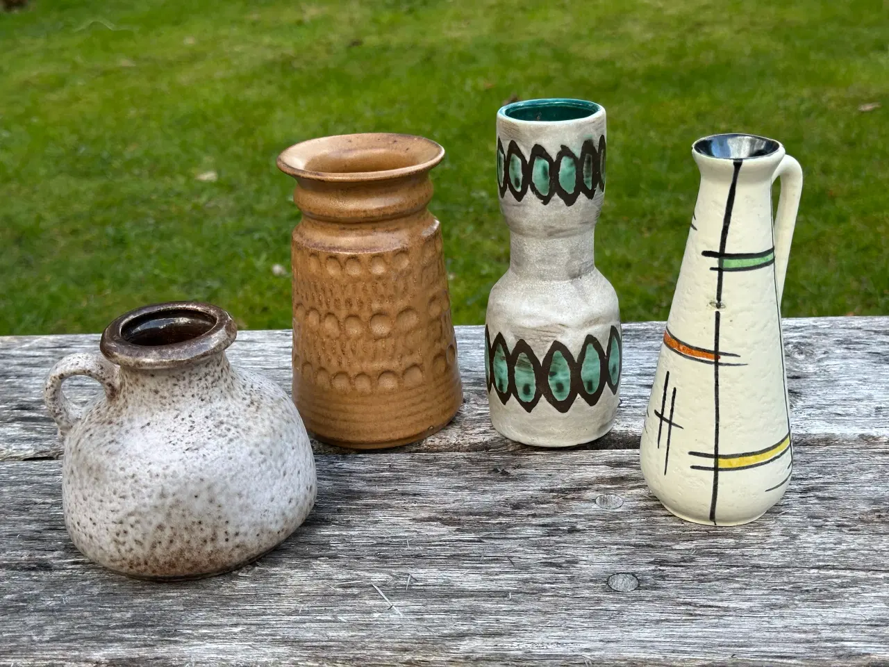 Billede 1 - 4 retro West Germany vaser