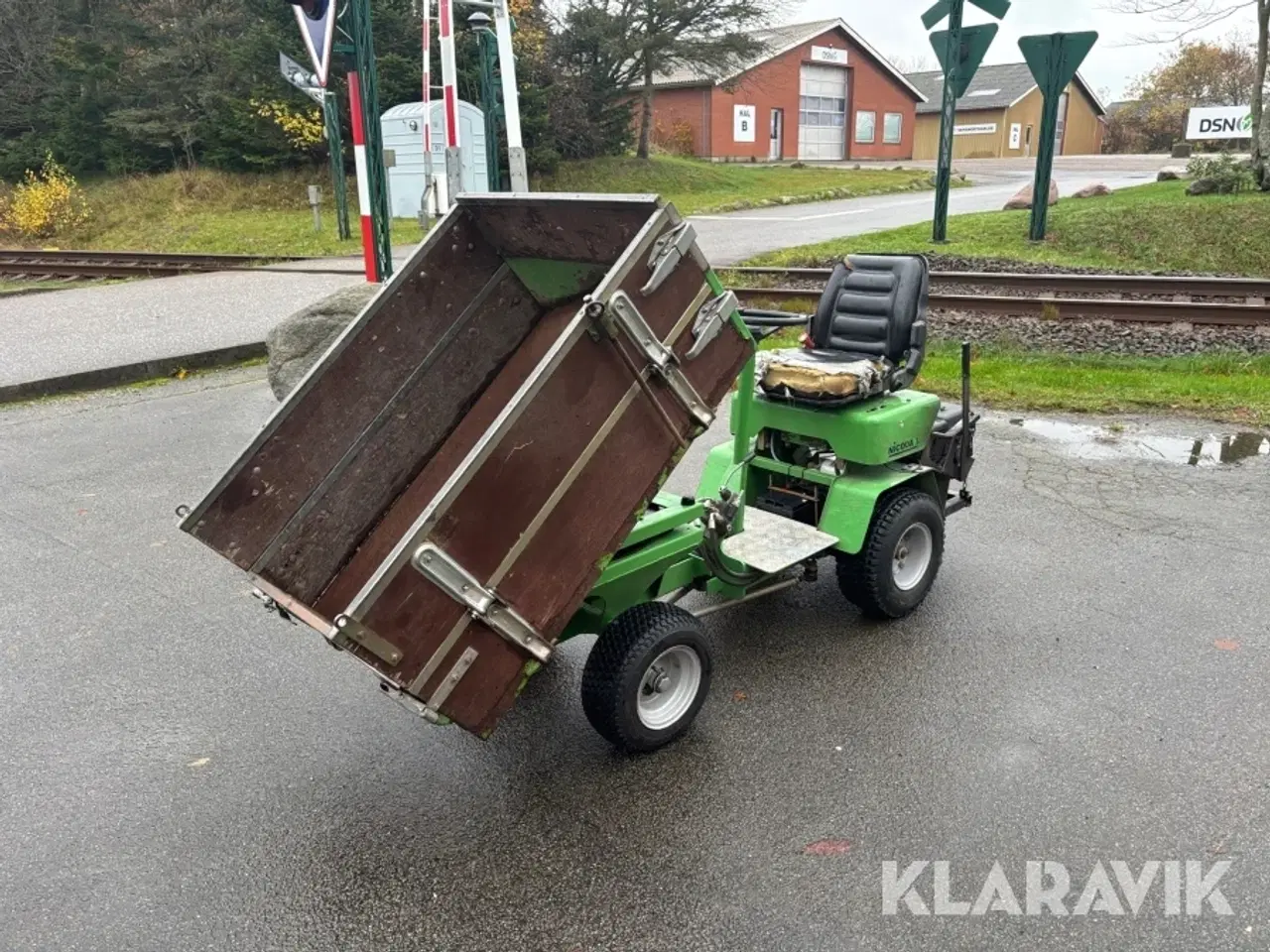 Billede 2 - Mini Dumper Nicodan 450 H med hydraulisk tiplad