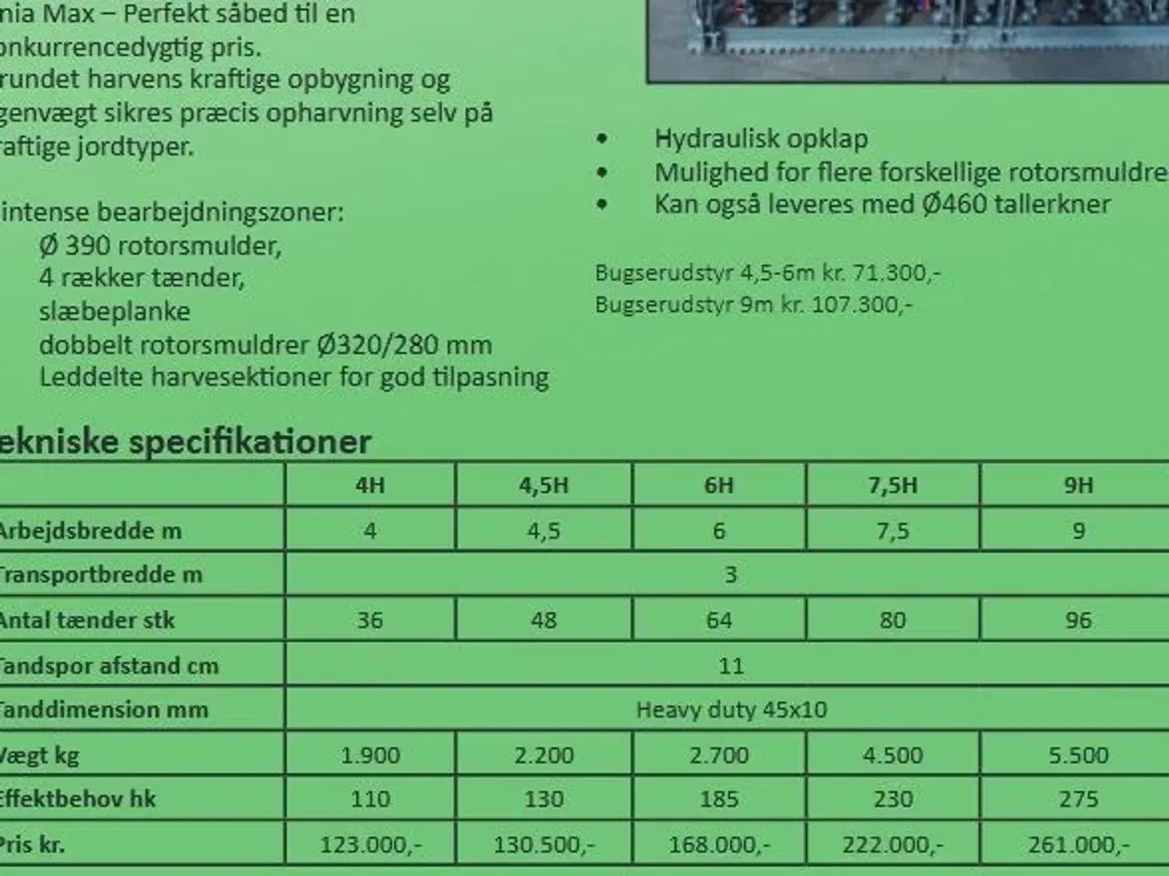 Billede 9 - Unia Max 7,5 H