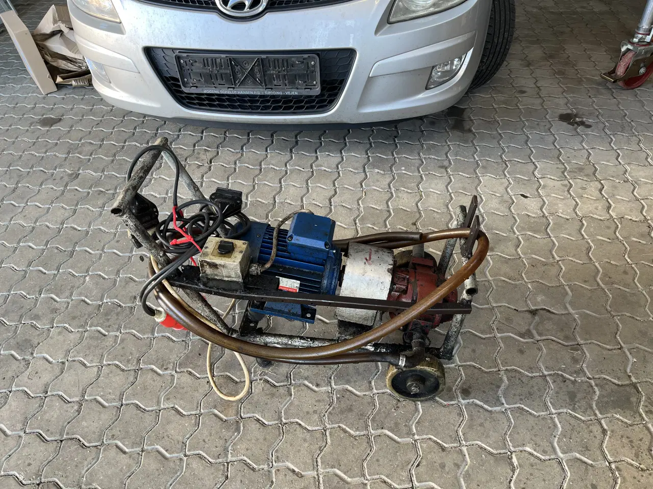 Billede 2 - El-oliepumpe (vogn)