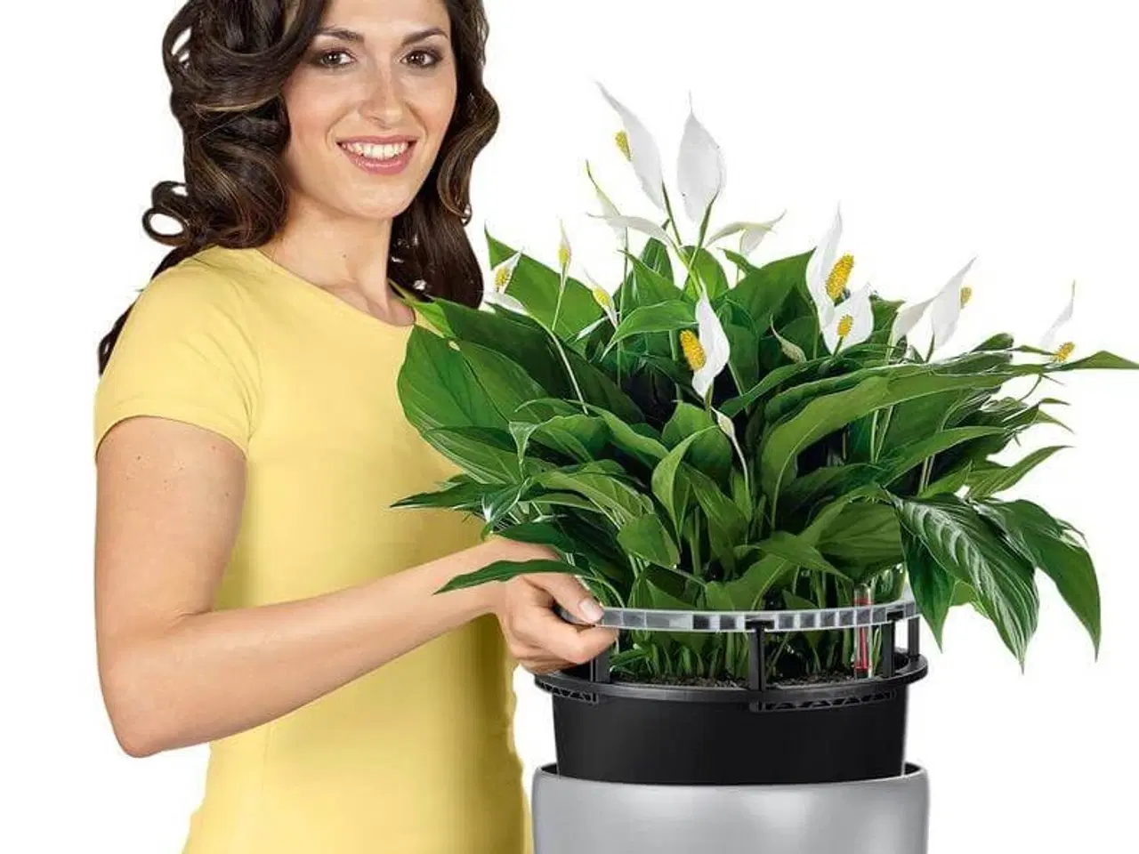 Billede 6 - Elho Pure Soft Round Plantekrukke 90 cm Antracit