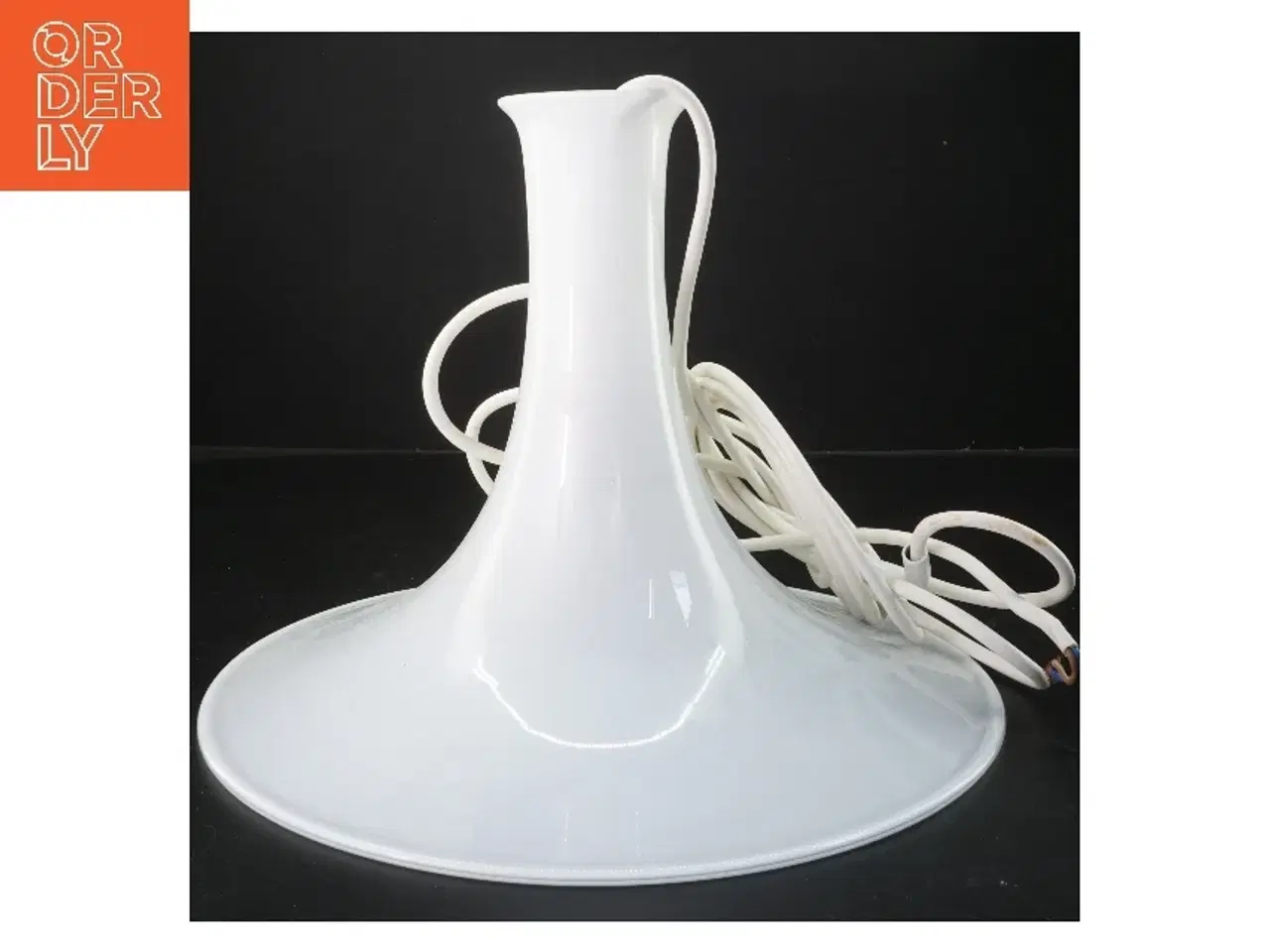 Billede 2 - Holmegaard pendel Mandarin (31x27 cm)