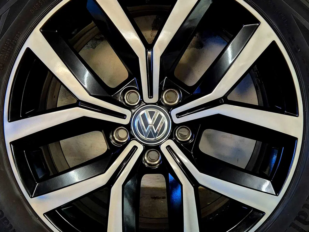 Billede 8 - 5x112 VW ORIGINAL ALUFÆLGE MED SOMMERDÆK 