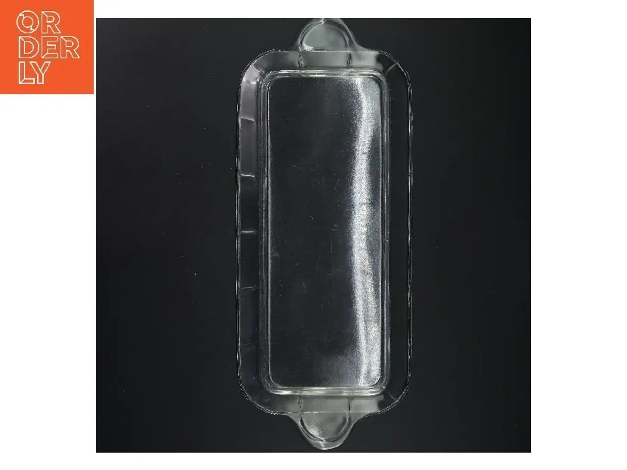 Billede 1 - Glasfad med håndtag (str. 34x16 cm)