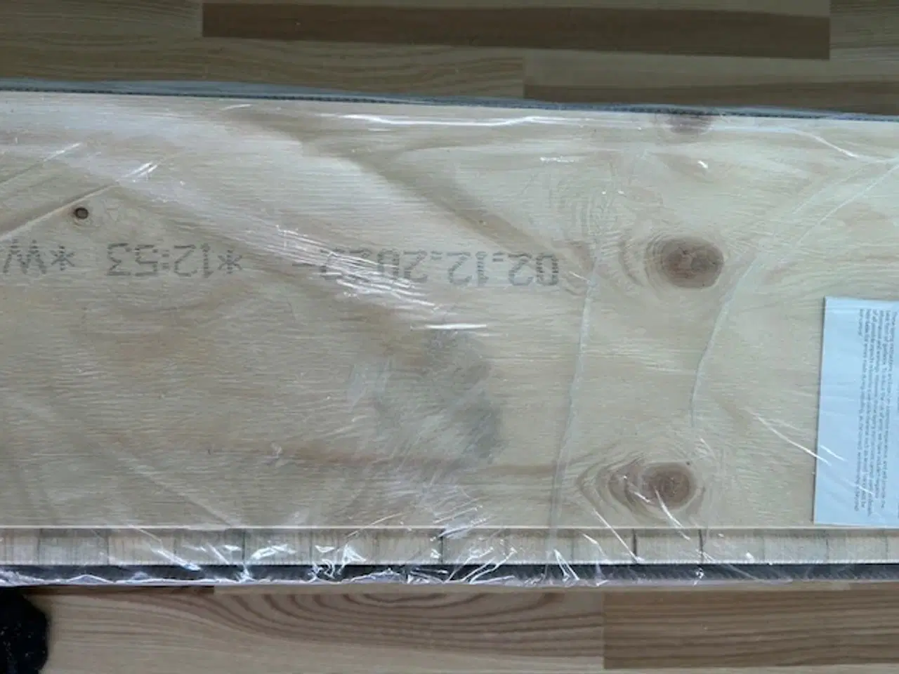 Billede 2 - Parket - Asketræ 7,2 m2, inkl. underlag