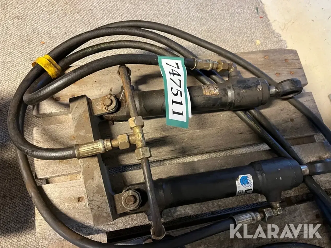 Billede 3 - Hydraulisk cylindere LJM 2 styk