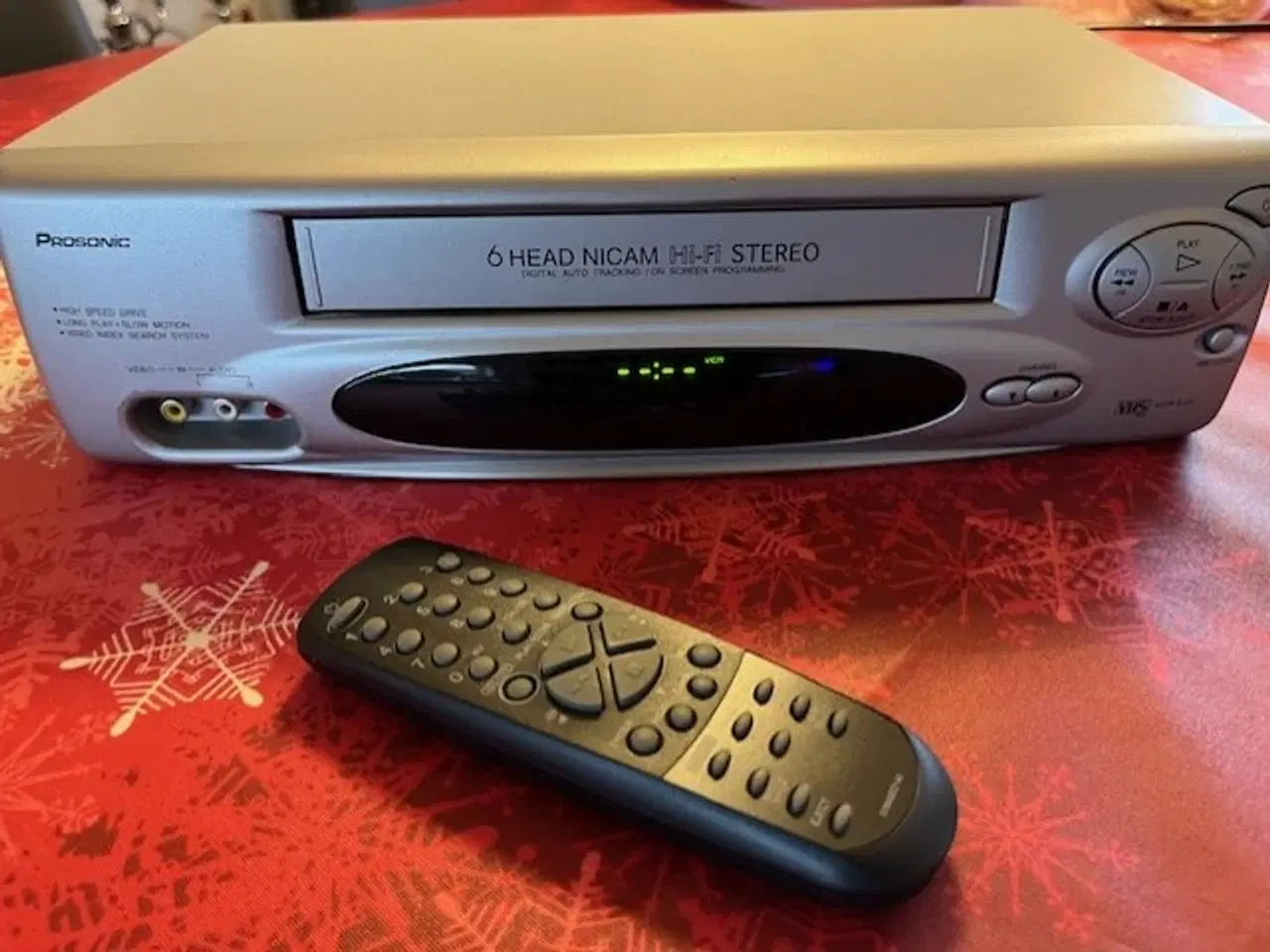 Billede 1 - VHS afspiller, meget lidt brugt.