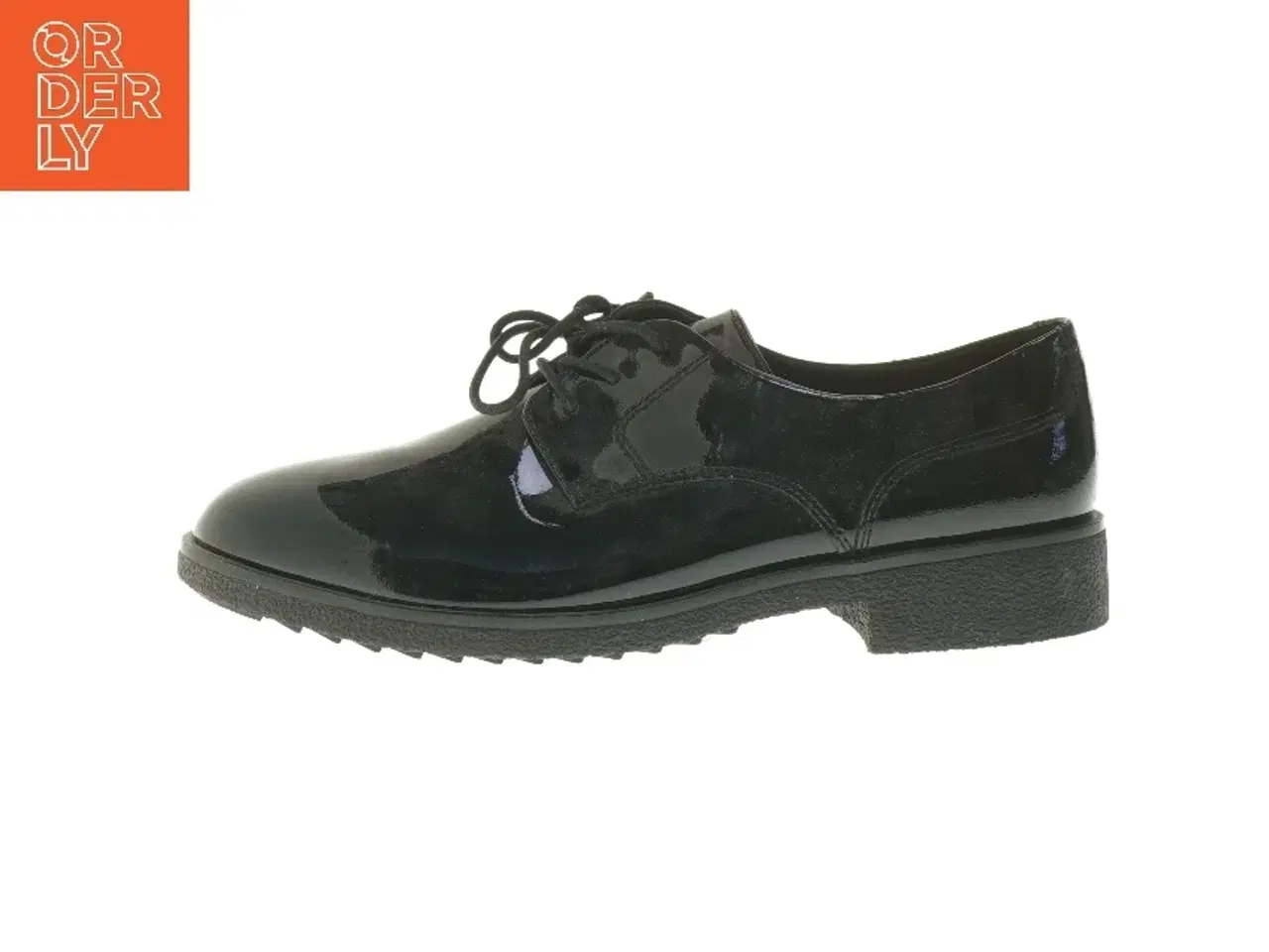 Billede 1 - Sort klassisk sko fra Clanks (str. 42 )