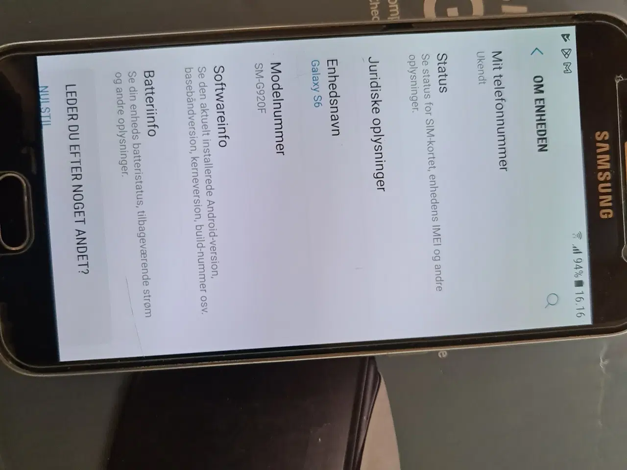 Billede 4 - Samsung galaxy S 6 med Samsung VR Briller 