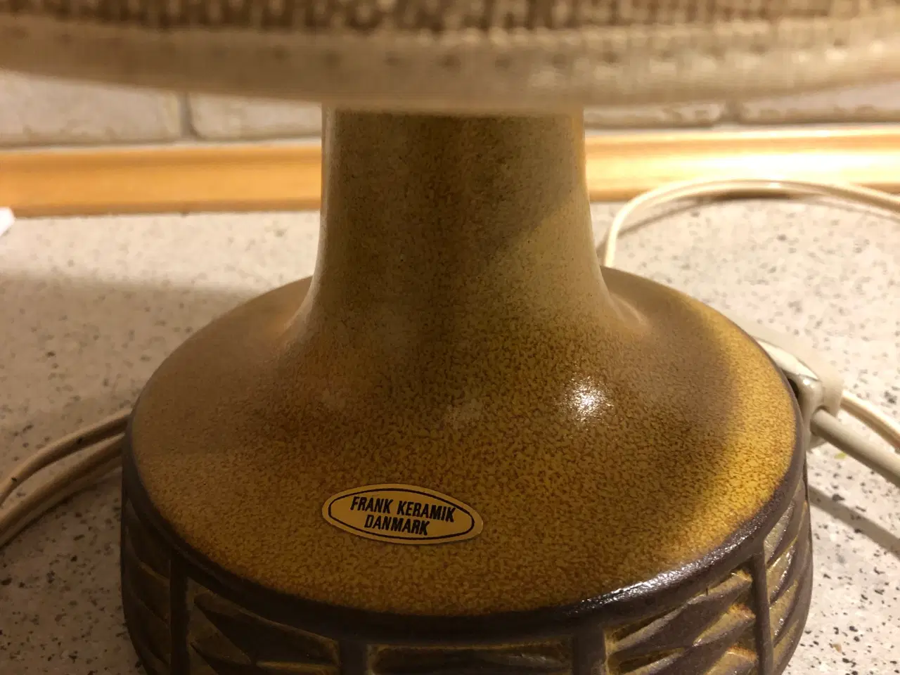 Billede 3 - Frank keramik, lampe og fade