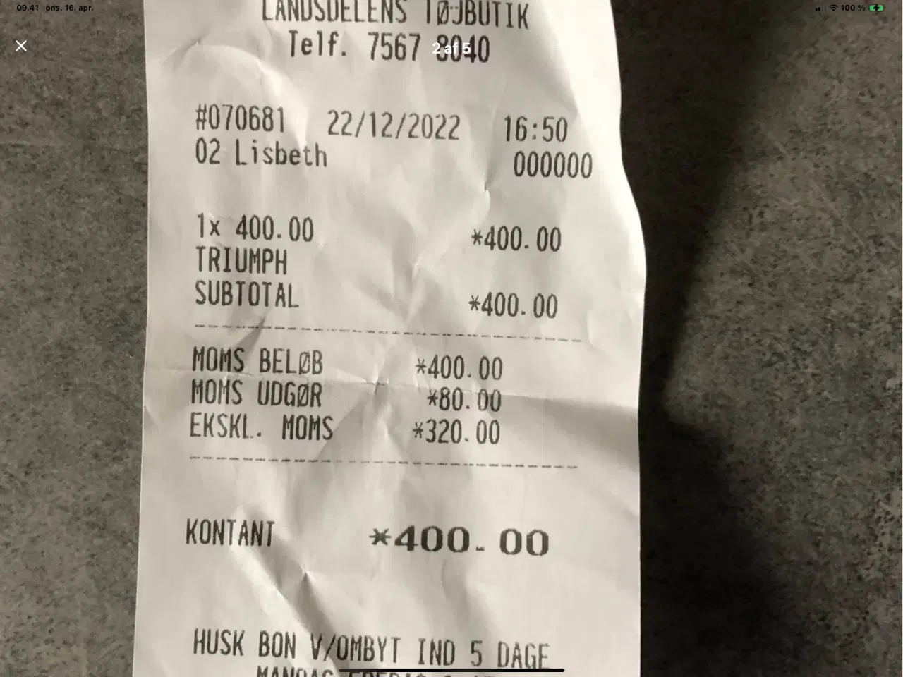 Billede 3 - BHer helt nye
