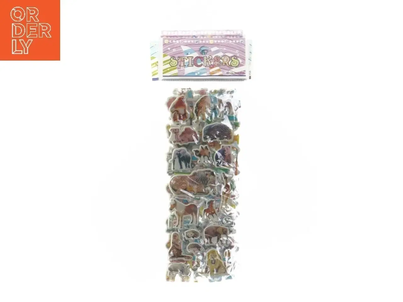 Billede 1 - Dyreklistermærker sæt (str. 7 styk cm)