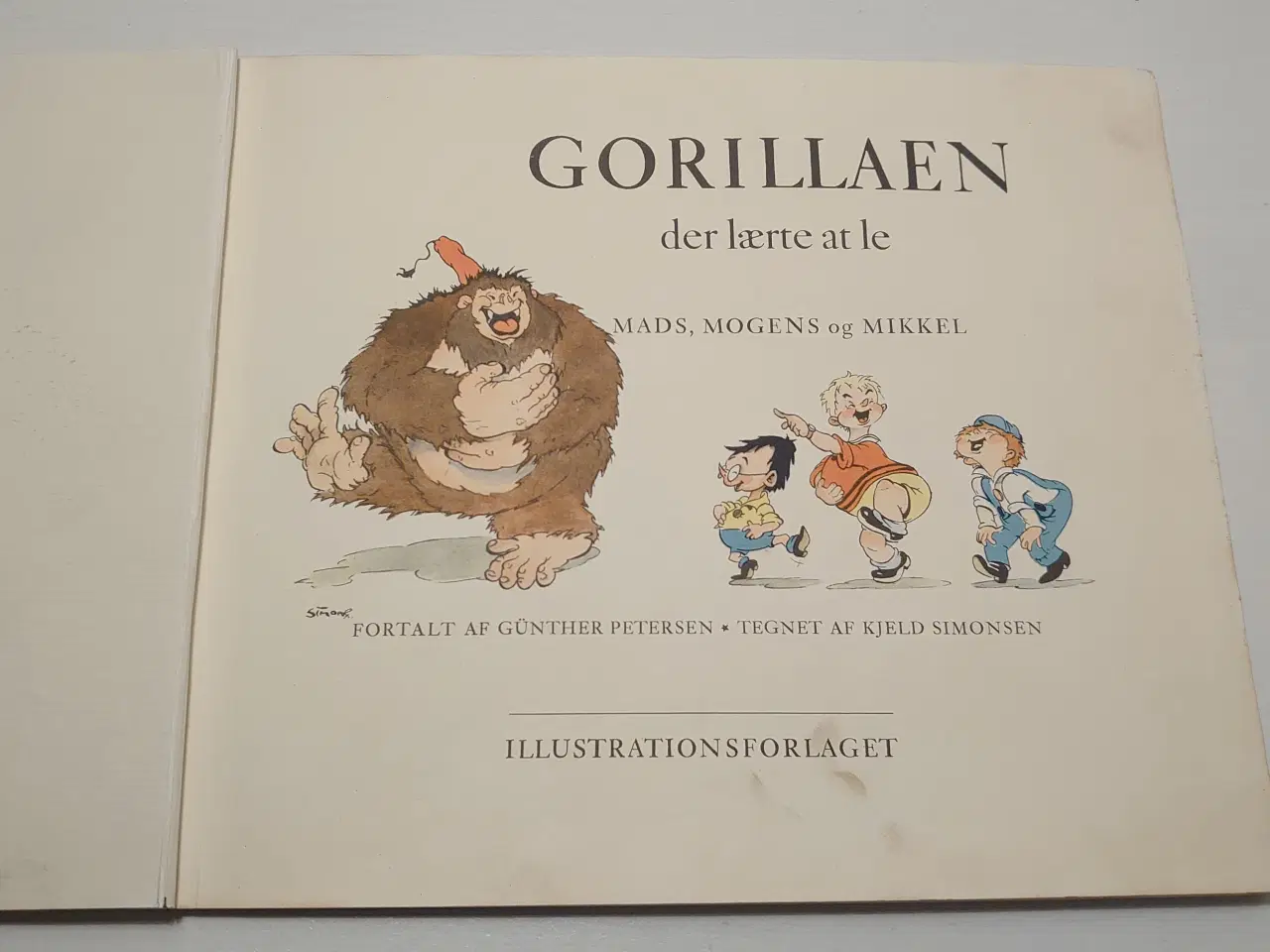 Billede 3 - Günther Petersen: Gorillaen der lærte at le. 1945