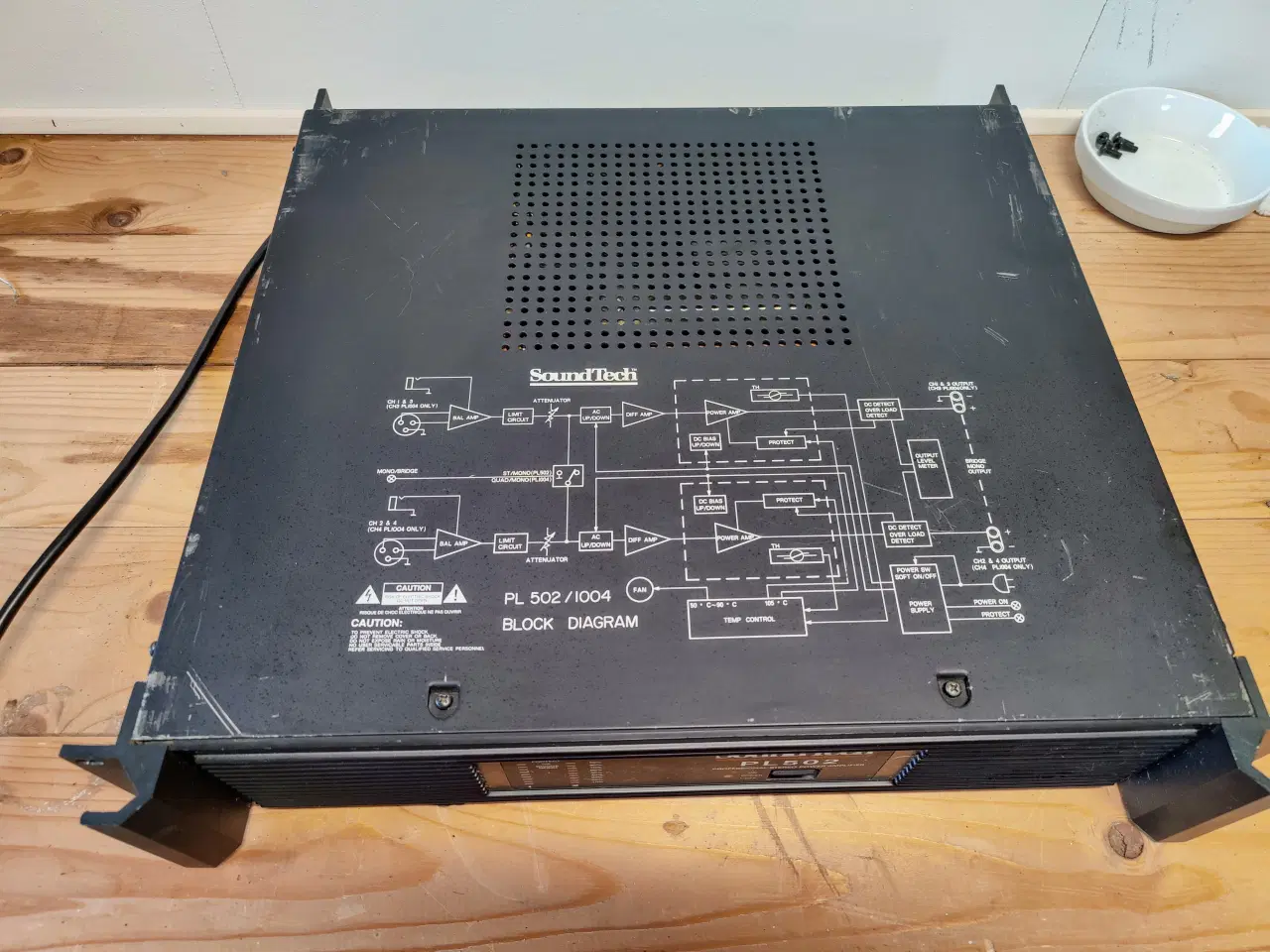 Billede 6 - PA Forstærker - SoundTech PL502 i SKB Flight Case