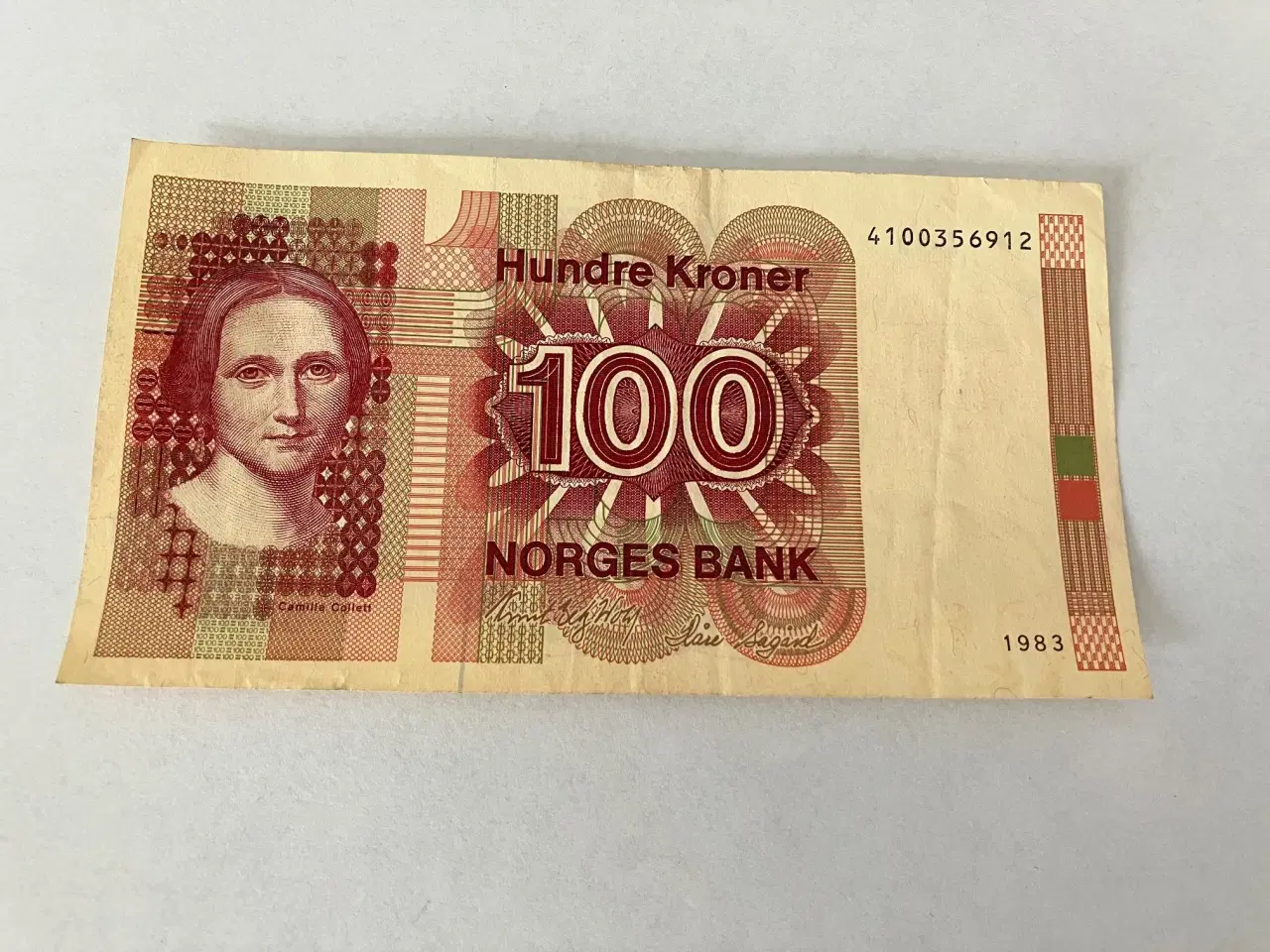 Billede 1 - 100 Kroner Norge 1983