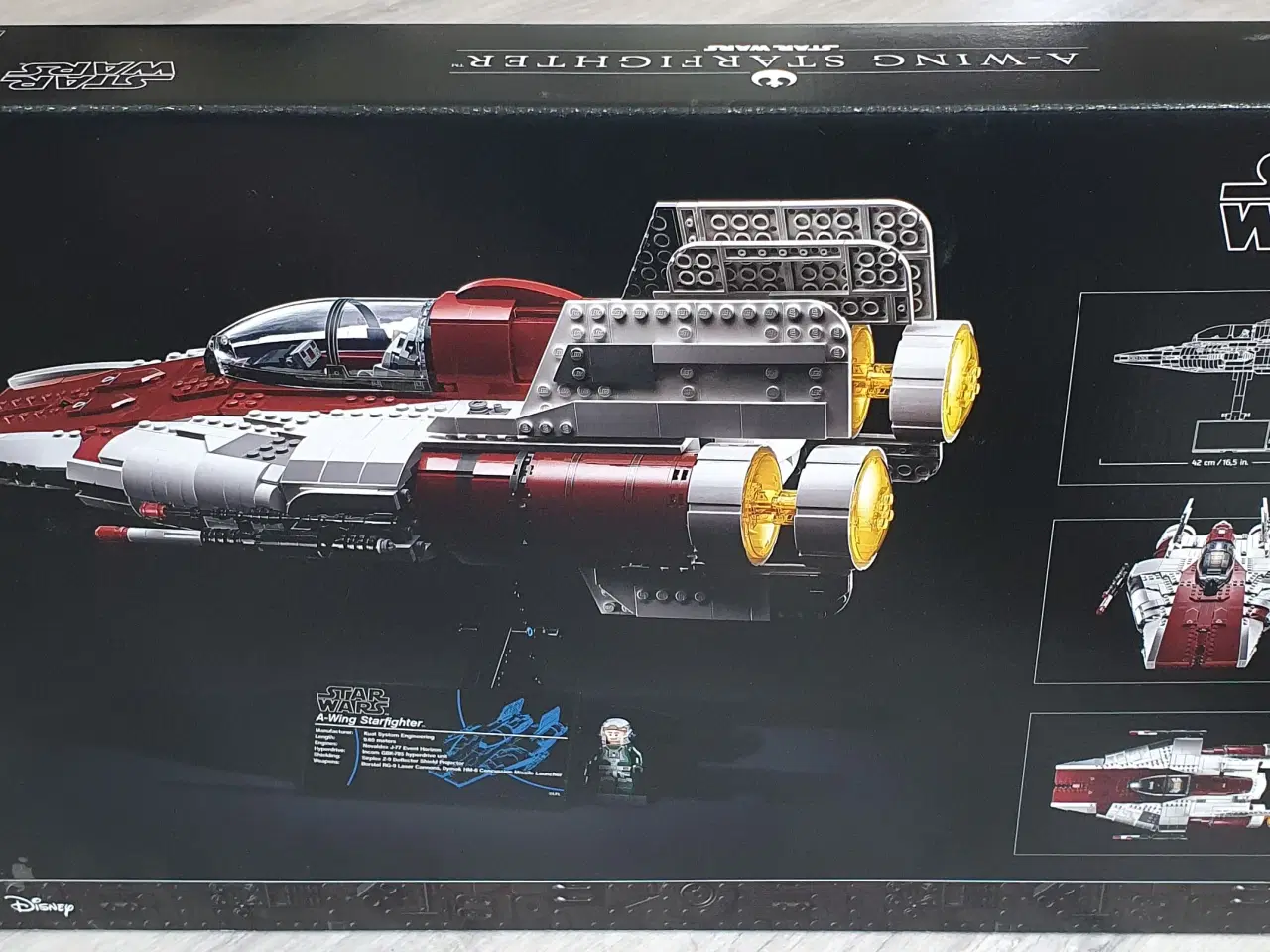 Billede 2 - Lego Star wars, A-wing Starfighter, UCS, 75275