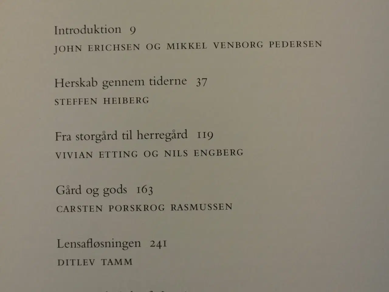 Billede 4 - herregården 1-4. 1. gods og samfund. 2. anlæg, int