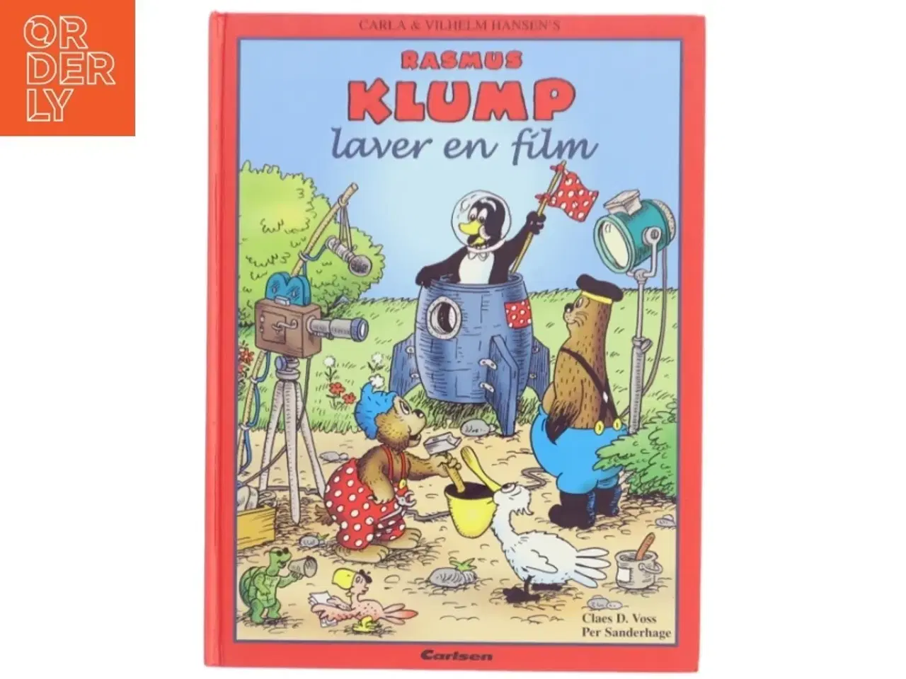 Billede 1 - Rasmus Klump laver en film af Claes D. Voss, Per Sanderhage, Vilh Hansen, Carla Hansen (Bog)