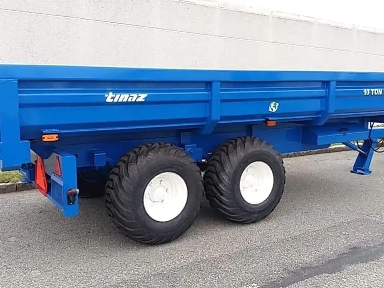 Billede 6 - Tinaz 10 tons dumpervogn forberedt til ramper