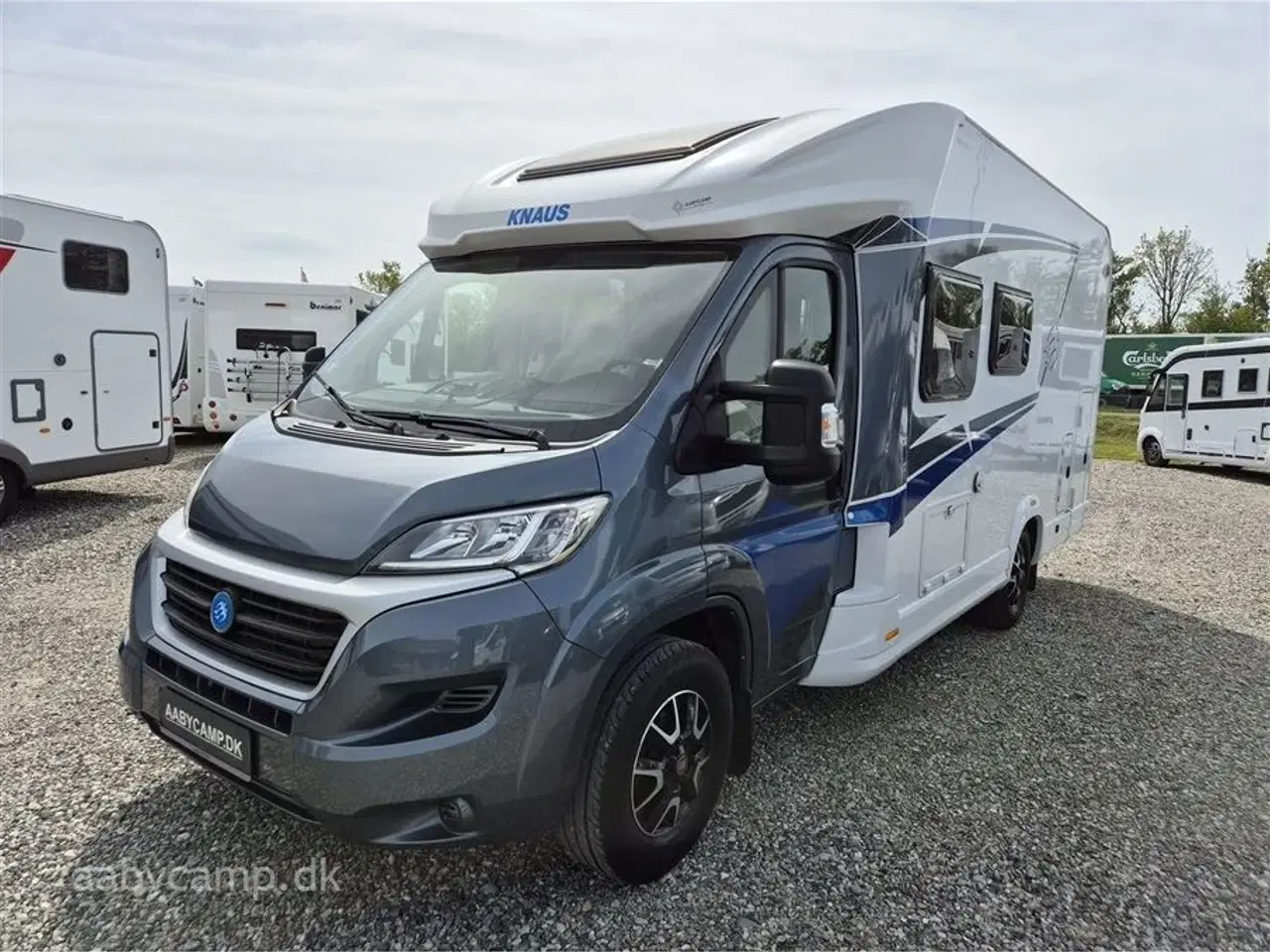 Billede 3 - 2019 - Knaus L!VE Wave 650 MX   Automatgear. batteri. markise. Dellæder. Anhængertræk. elektrisk indgangstrin. Queensbed. LPG fyldegas.