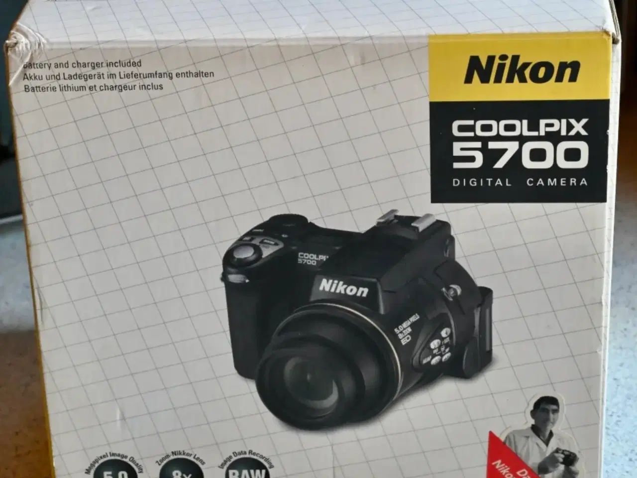 Billede 2 - Coolpix E5700, 5 megapixels