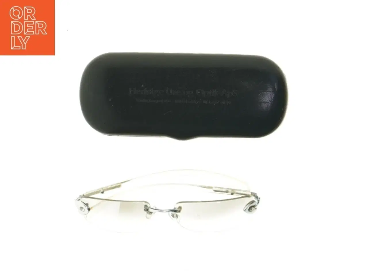 Billede 2 - Briller uden stel med etui (str. 14 cm)