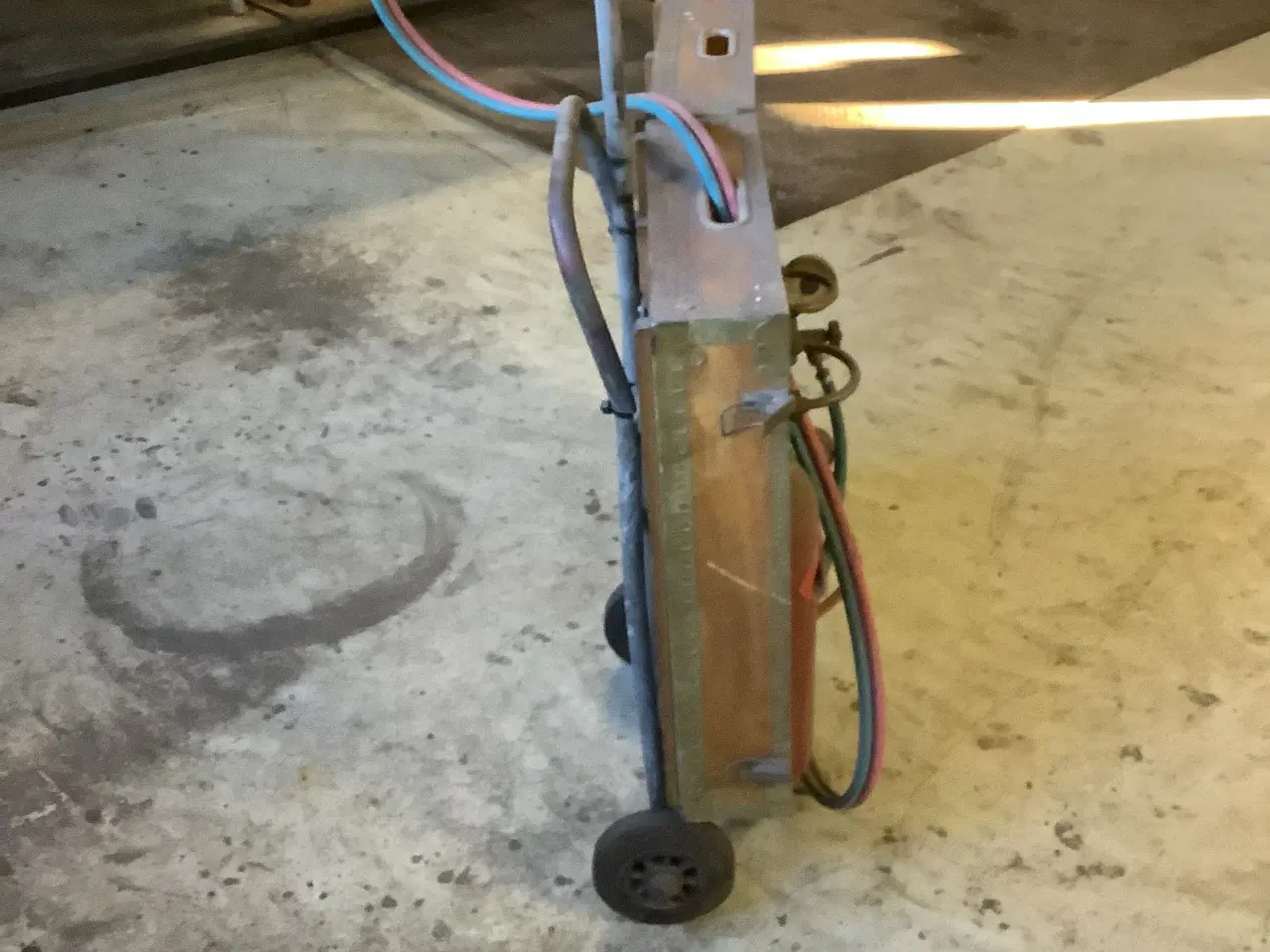 Billede 5 - Skærebrænder  gas og iltsæt med 2  ejerflasker