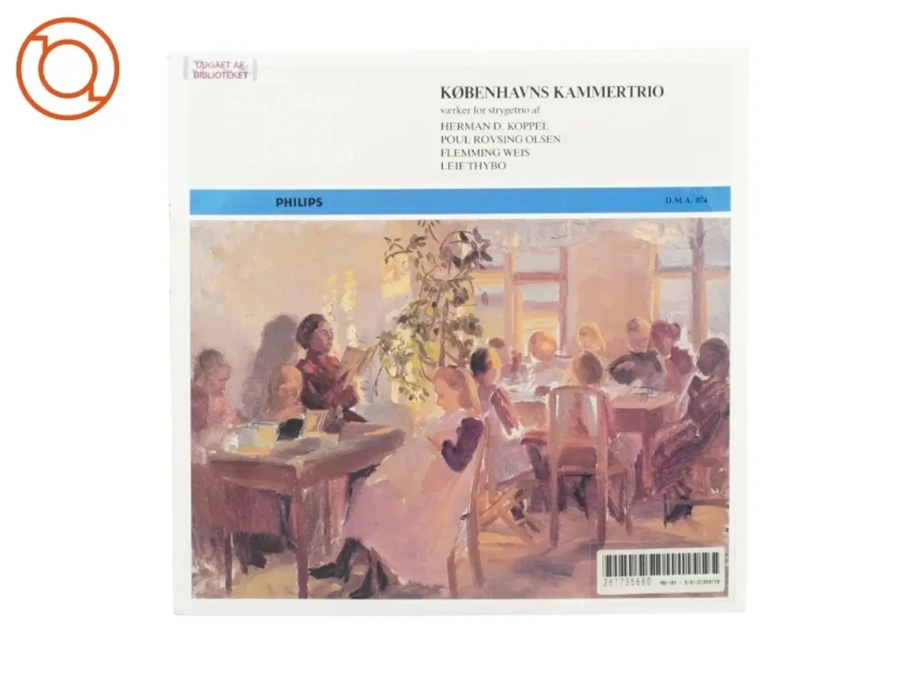 Billede 1 - Københavns kammertrio fra Dansk Musik Antologi (str. 30 cm)