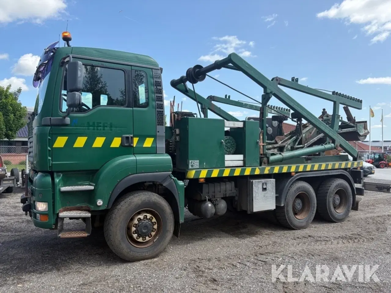 Billede 3 - Lastbil MAN kabelplov-opbygning
