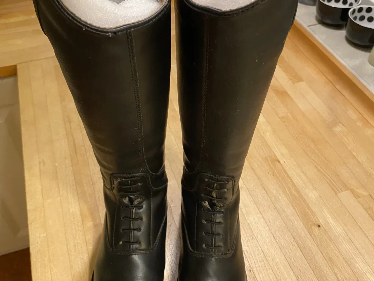 Billede 1 - Horze vinterridestøvler str. 34 med tykt for