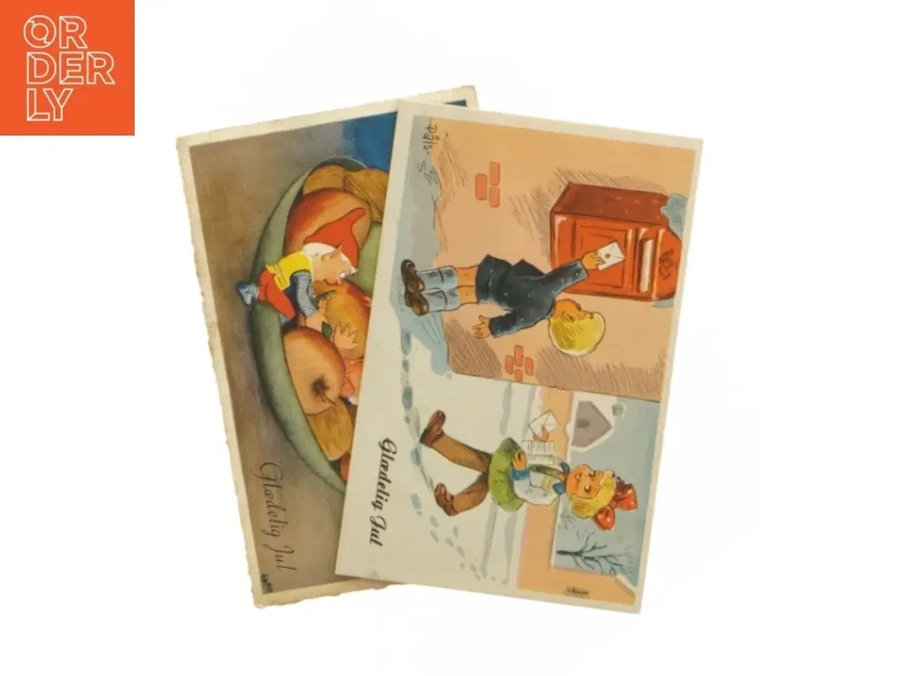 Billede 4 - Gamle postkort (4 stk) (str. 14 x 9 cm)