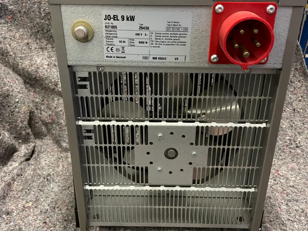 Billede 2 - JO EL varmeblæser