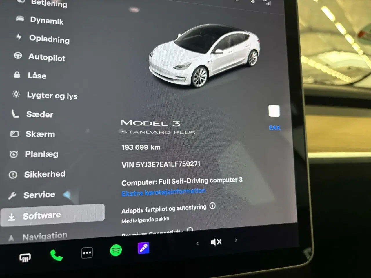 Billede 13 - Tesla Model 3 EL Standard Range Plus 325HK Aut.