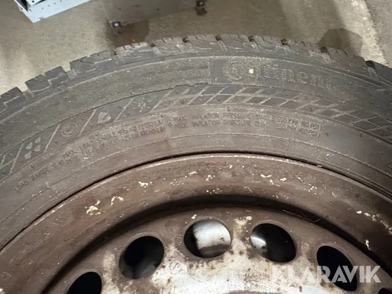 Billede 10 - Dæk med fælg Continental - 4 styks