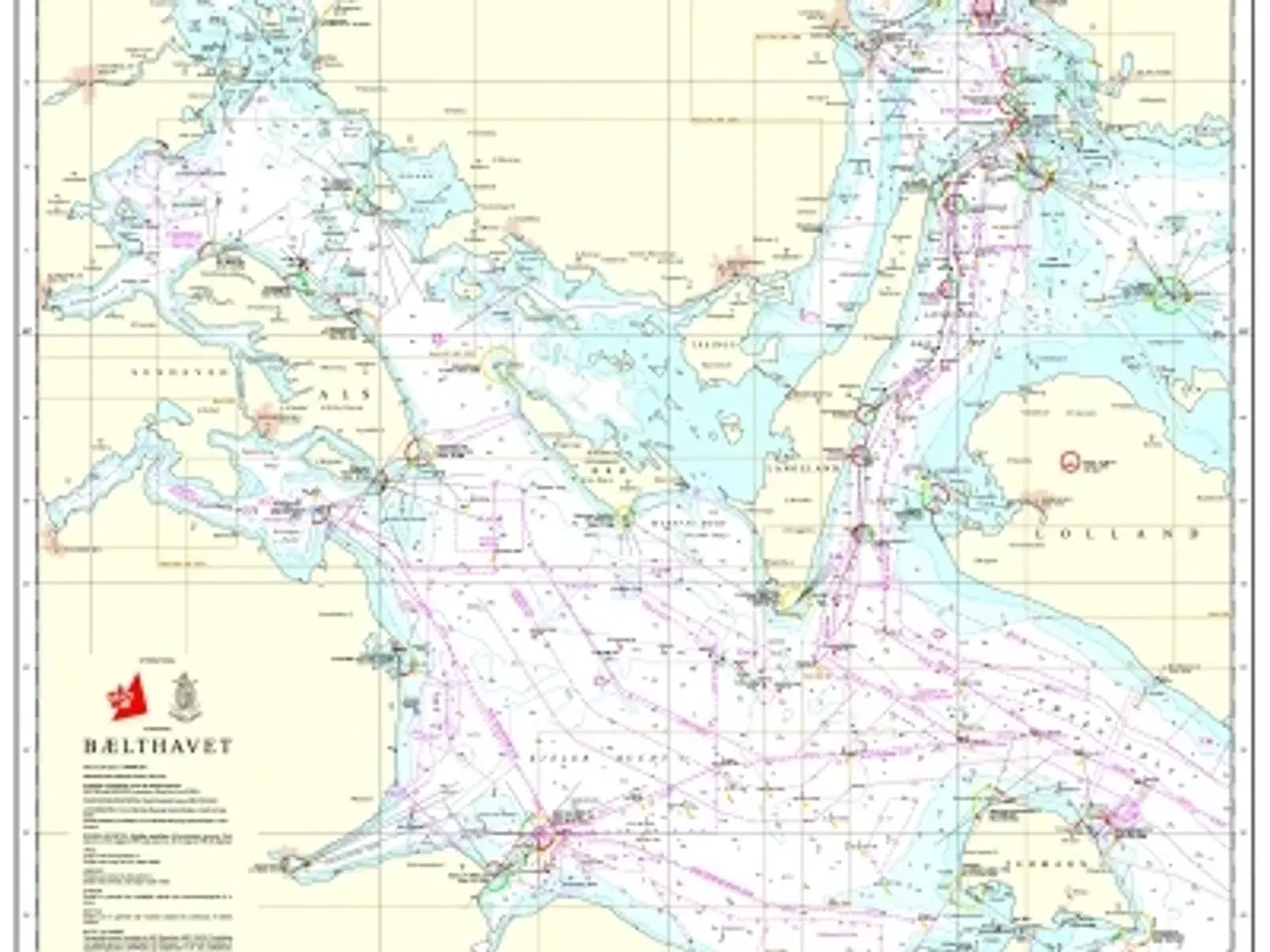 Billede 1 - Dansk Søkort  103 Bælthavet