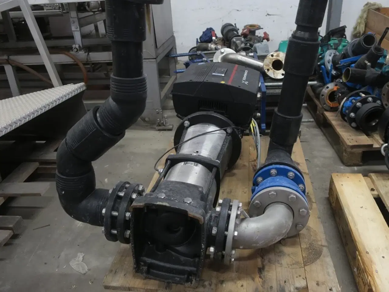 Billede 7 - Trykstyret 15 kW Grundfos Centrifugalpumpe