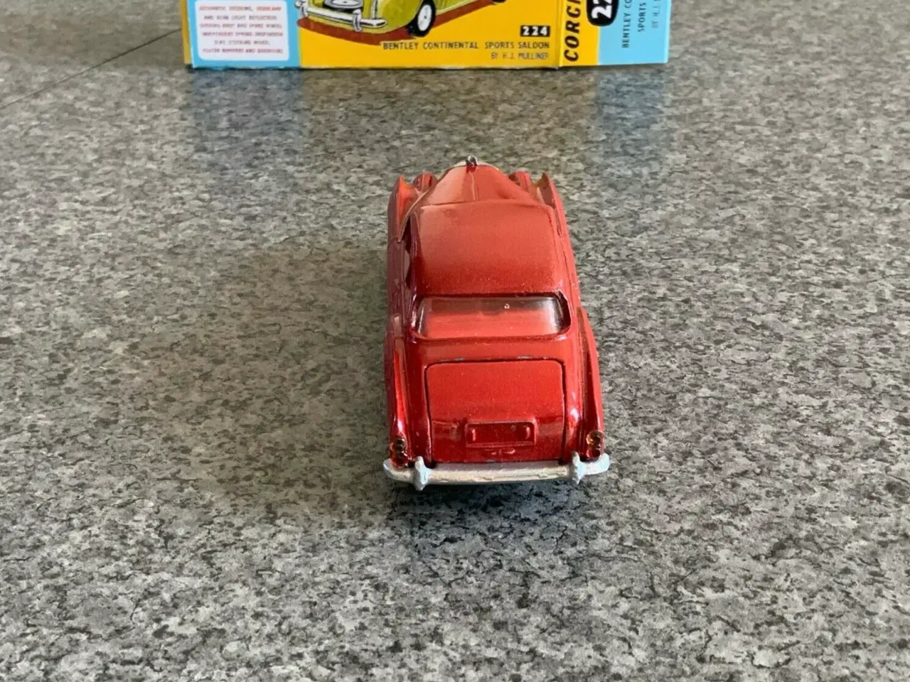 Billede 5 - Corgi Toys No. 224 Bentley Continental Saloon