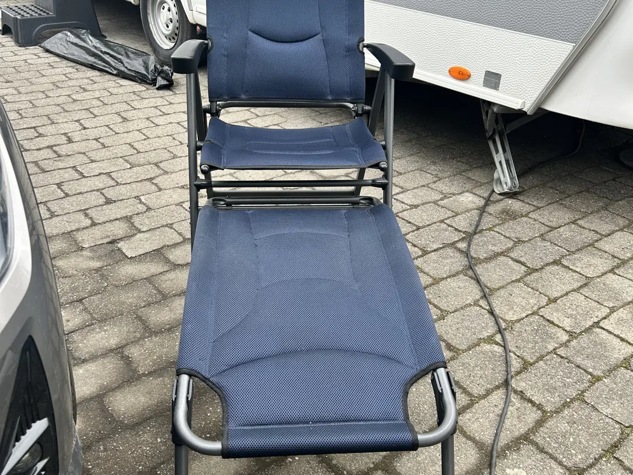 Billede 1 - 4 styks Wecamp stole med 2 skamler