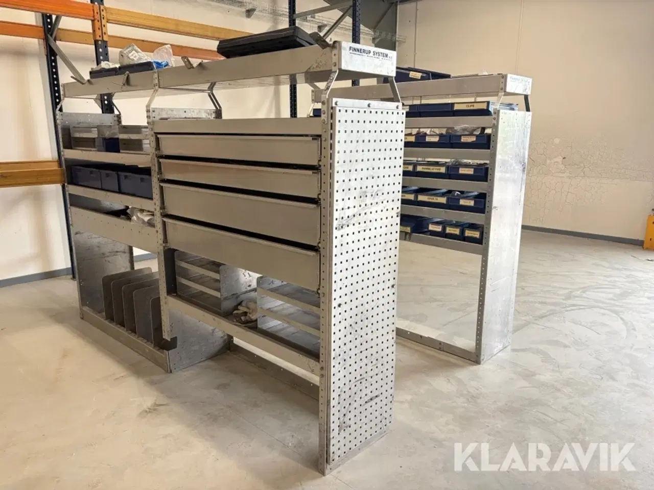 Billede 1 - Reol 3 fag passer til Ford transit H2 L2 Finnerup system