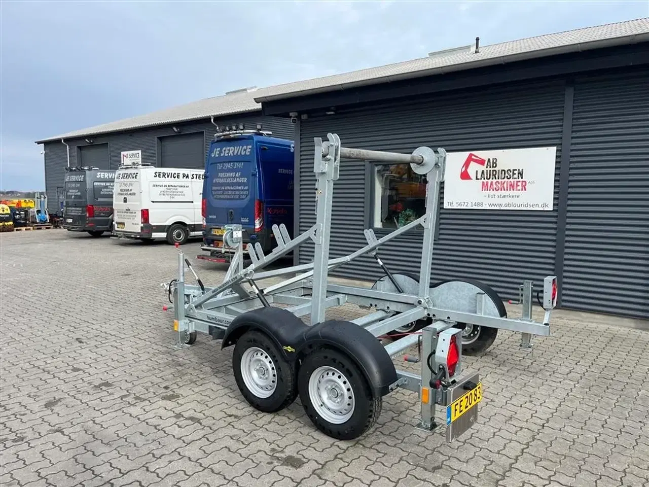 Billede 2 - Humbauer SRA3000 kabeltrailer