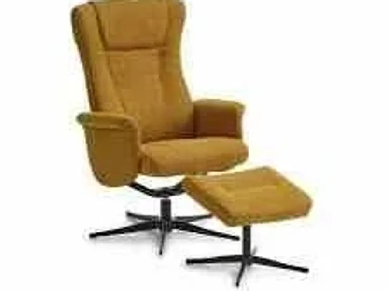 Billede 1 - Liam recliner lænestol m/fodskammel - Curry