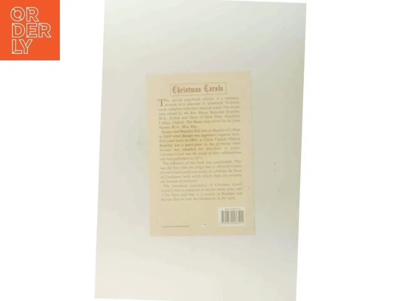 Billede 3 - Christmas Carols af Sir John Stainer (Bog)
