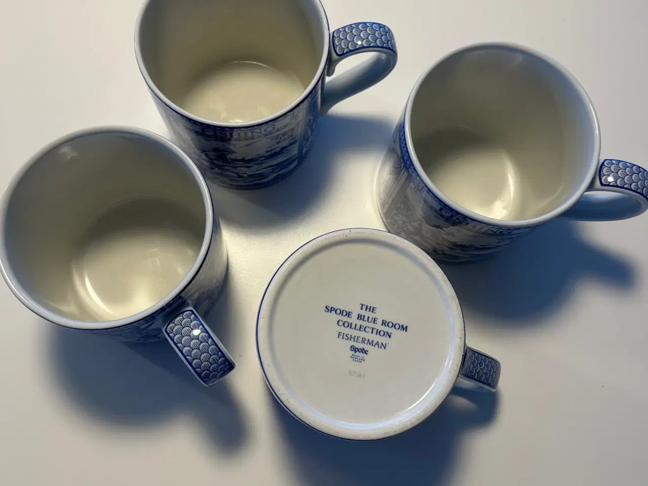 Billede 2 - Fire flotte krus, engelsk porselæn