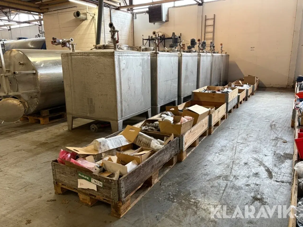 Billede 1 - Samlet lot - luft-komponenter - 8 paller